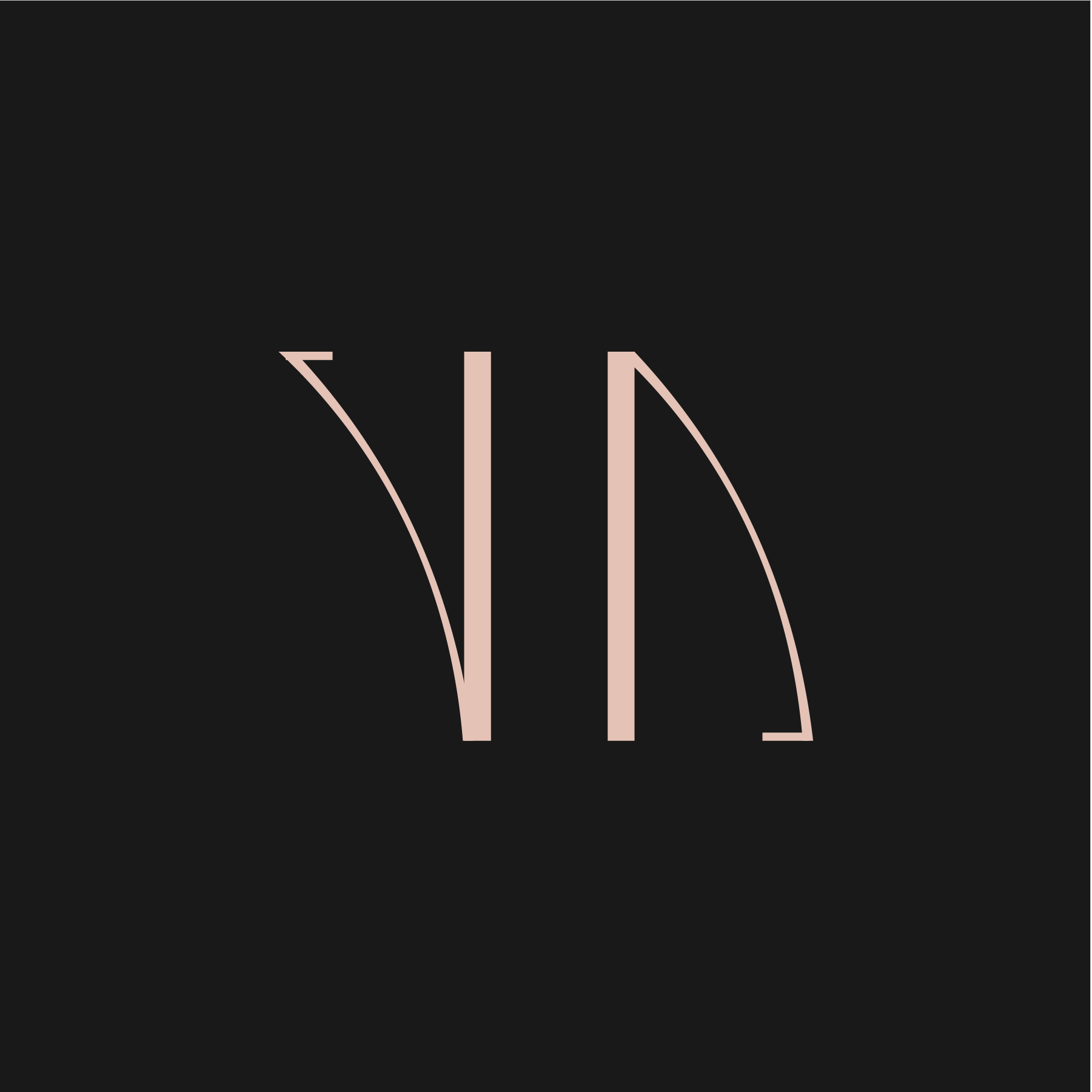 Monogramme noir